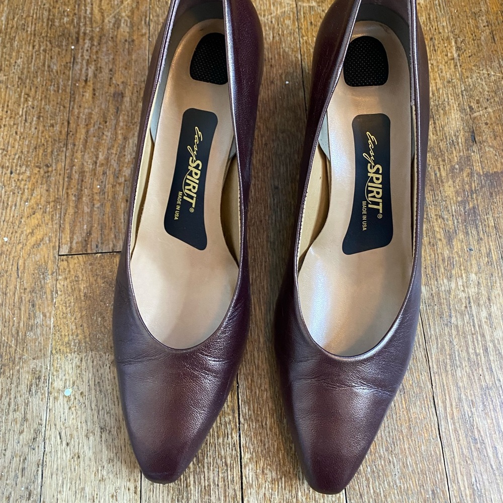Brown heels